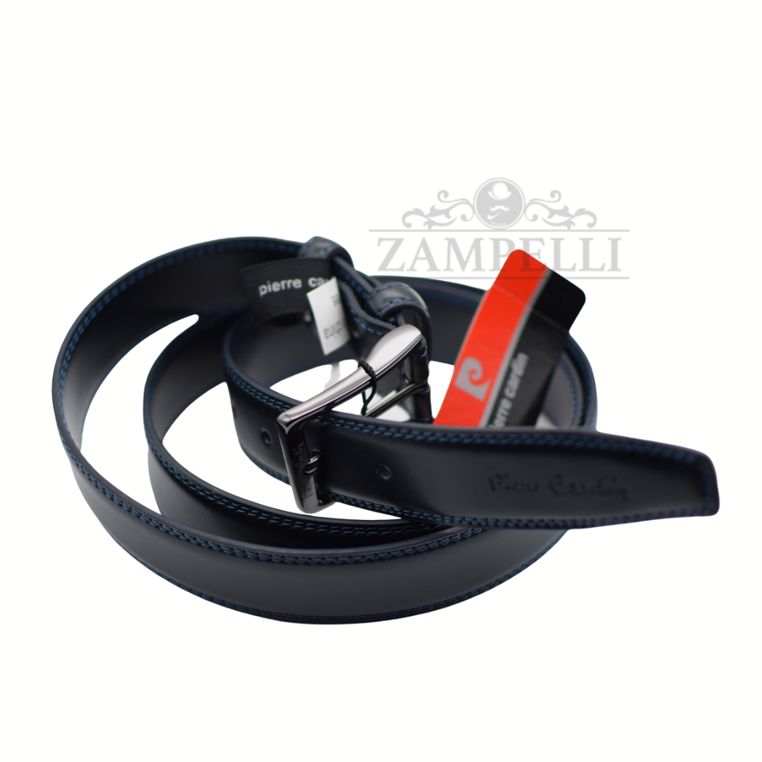 Cintura Uomo Pierre Cardin Pella Nera - Larghezza 40mm Qualità Premium Tedesca - Foto 6