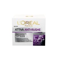 L'OREAL CREMA VISO ATTIVA ANTI-RUGHE 55+